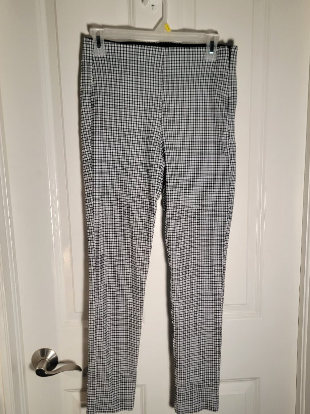 WHBM White House Black Market Slim Fit Plaid Pants Size 2